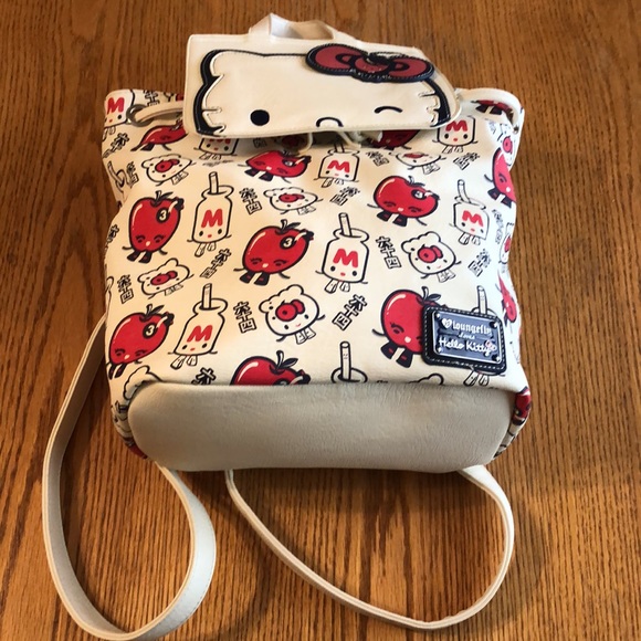 NWOT Loungefly Sanrio x 64 Colors Hello Kitty Mini Backpack. - Picture 2 of 15